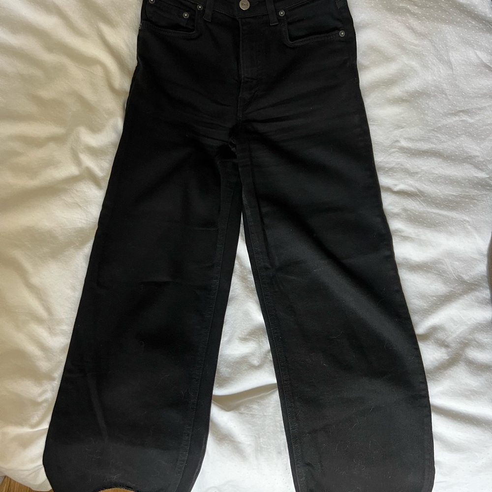 Reformation Black High Rise Women Jeans